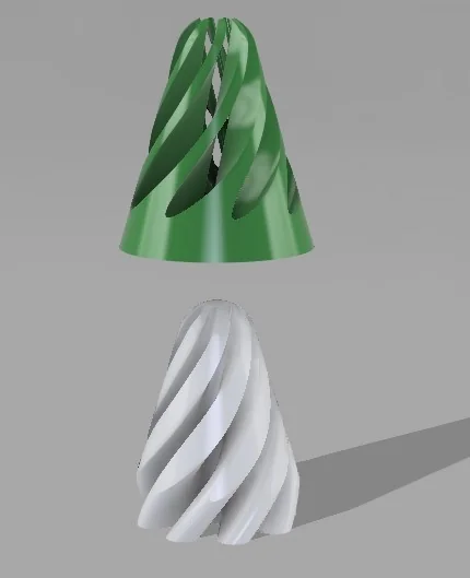 Иллюзорный спиральный конус-стресс-игрушка