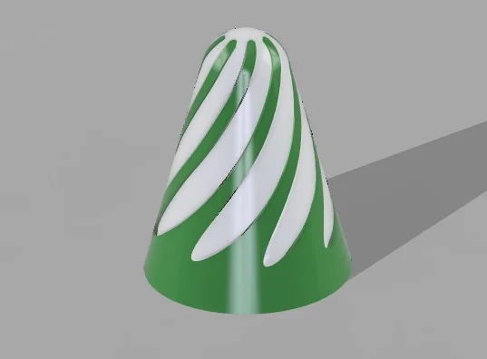 Иллюзорный спиральный конус-стресс-игрушка