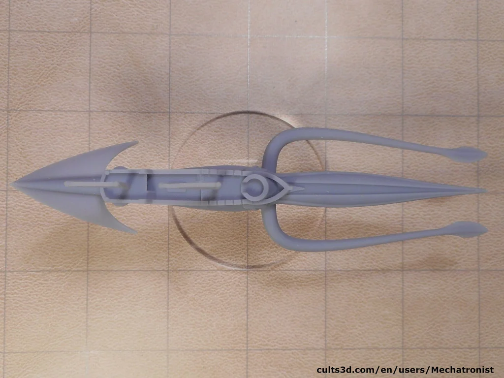 Миниатюра Корабля Осминога из D&D Spelljammer