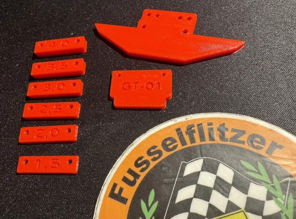 Регулируемая передняя опора кузова Jomurema для MR-03 & MR-04