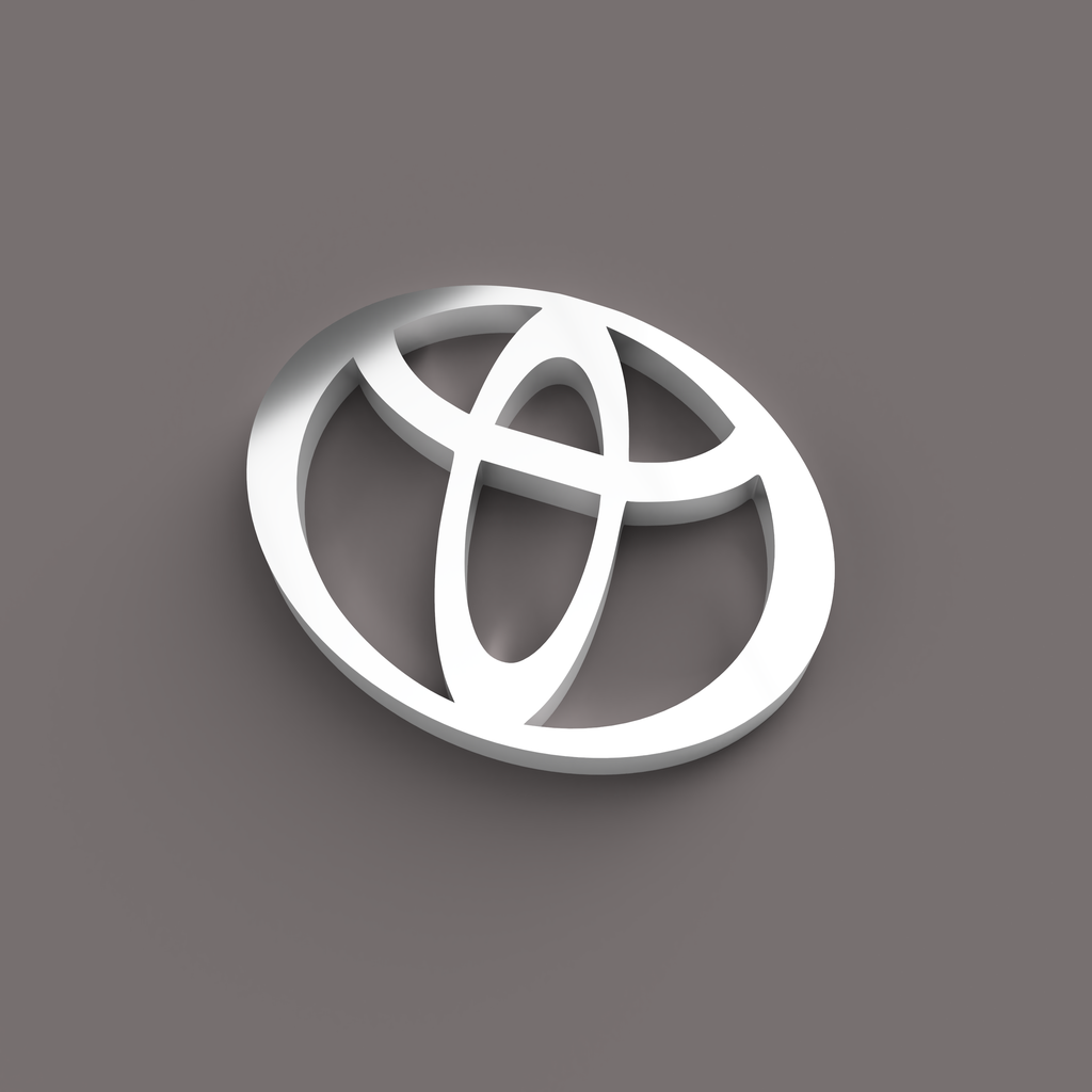 3D-модель логотипа Toyota