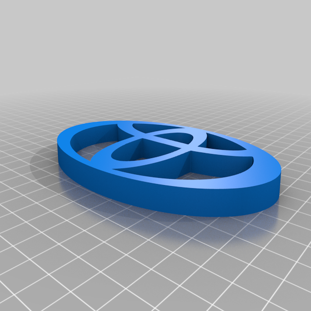 3D-модель логотипа Toyota