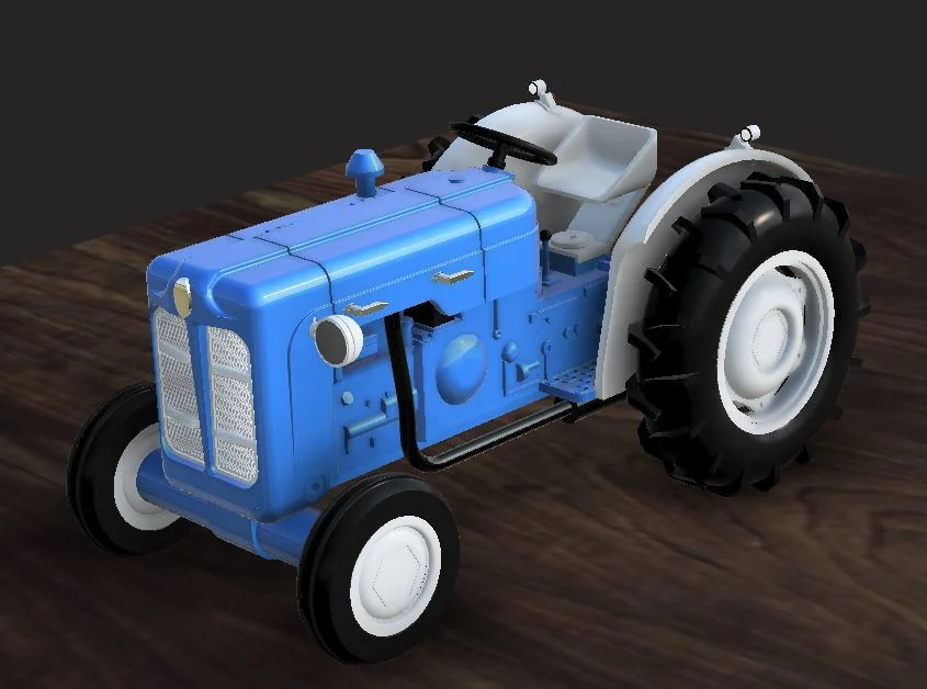 Трактор Fordson Dexta 957e 1964