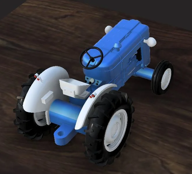 Трактор Fordson Dexta 957e 1964