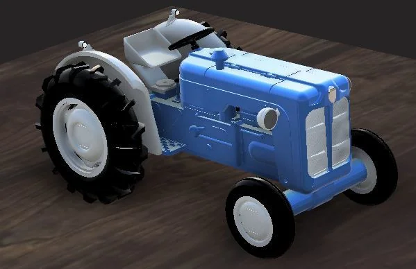 Трактор Fordson Dexta 957e 1964