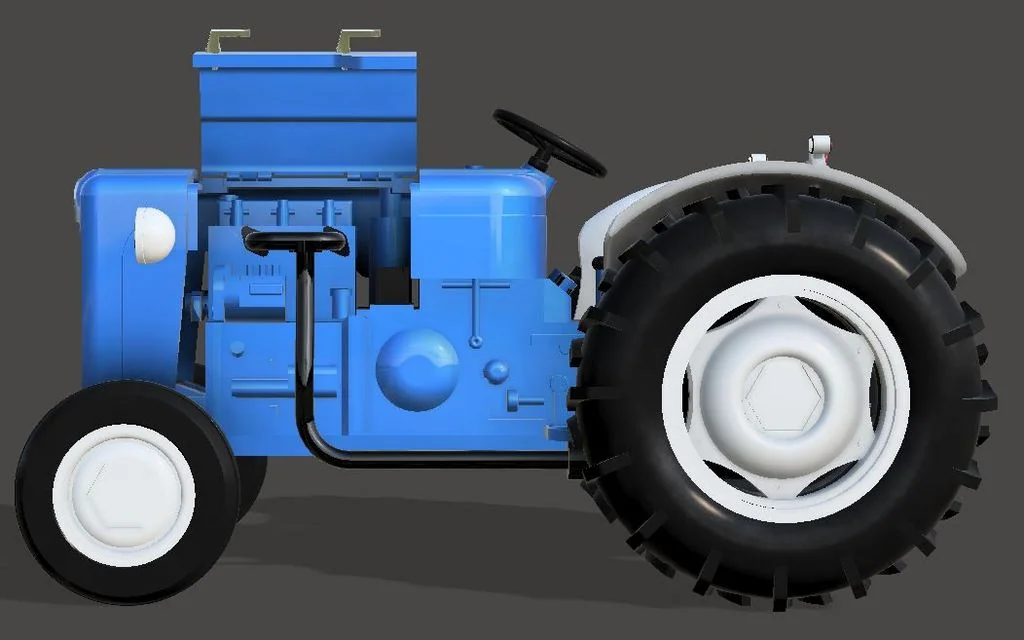 Трактор Fordson Dexta 957e 1964