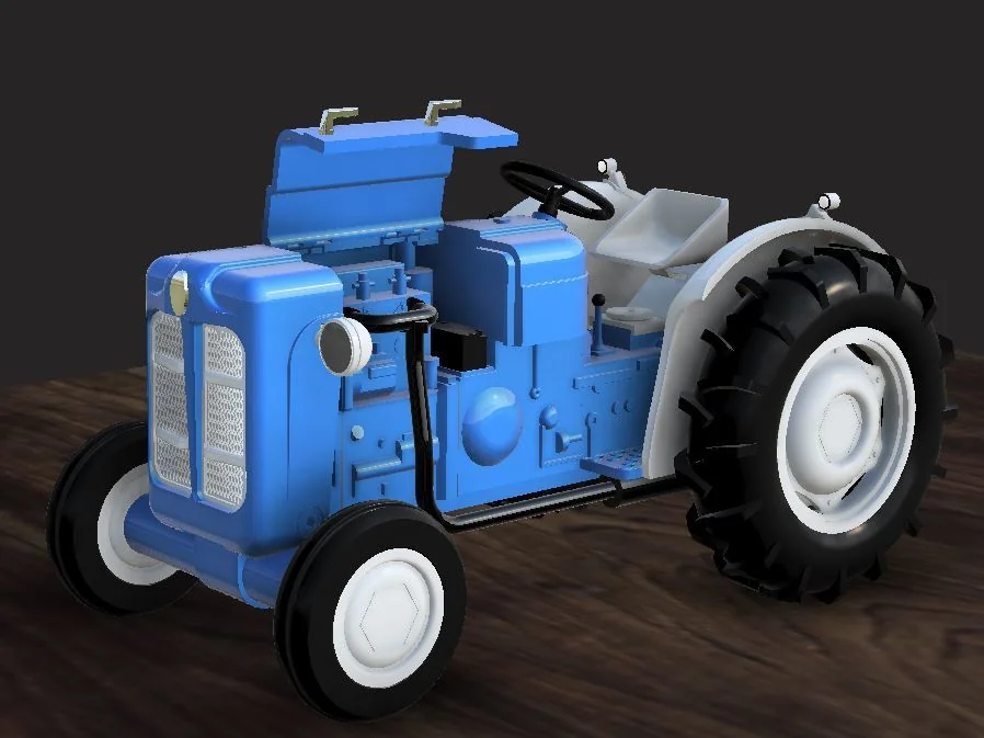 Трактор Fordson Dexta 957e 1964