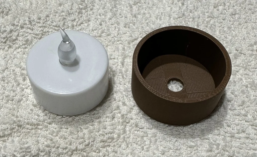 Крышка для LED чайной свечи