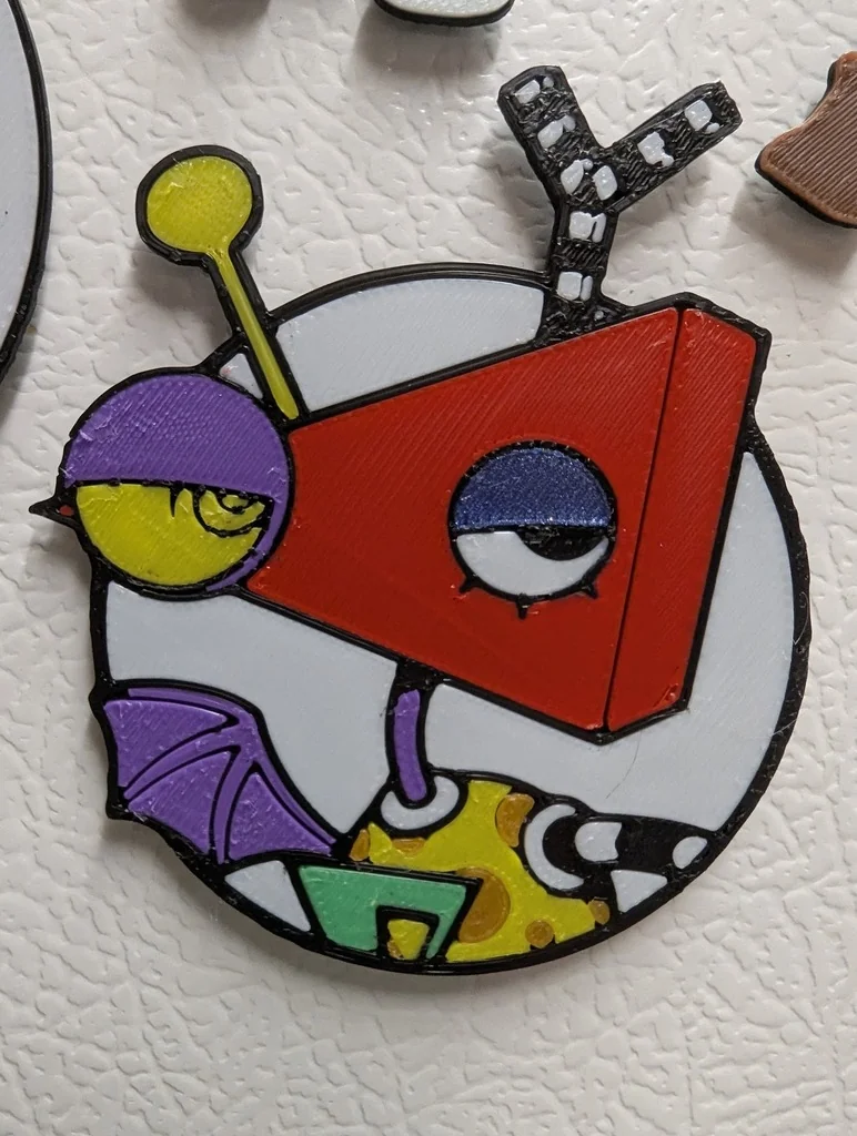 Магнит на холодильник Zooble из The Amazing Digital Circus