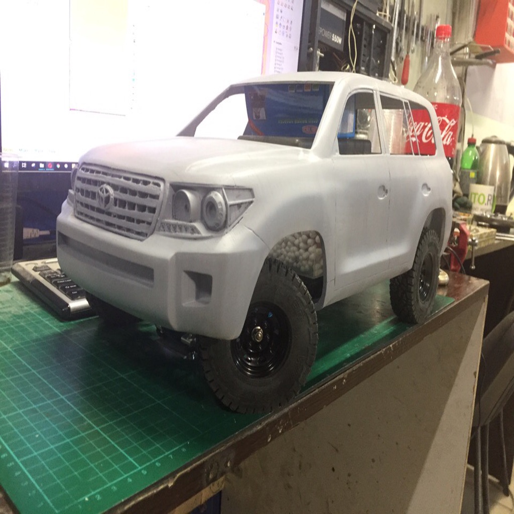 3D-модель кузова Toyota LC200