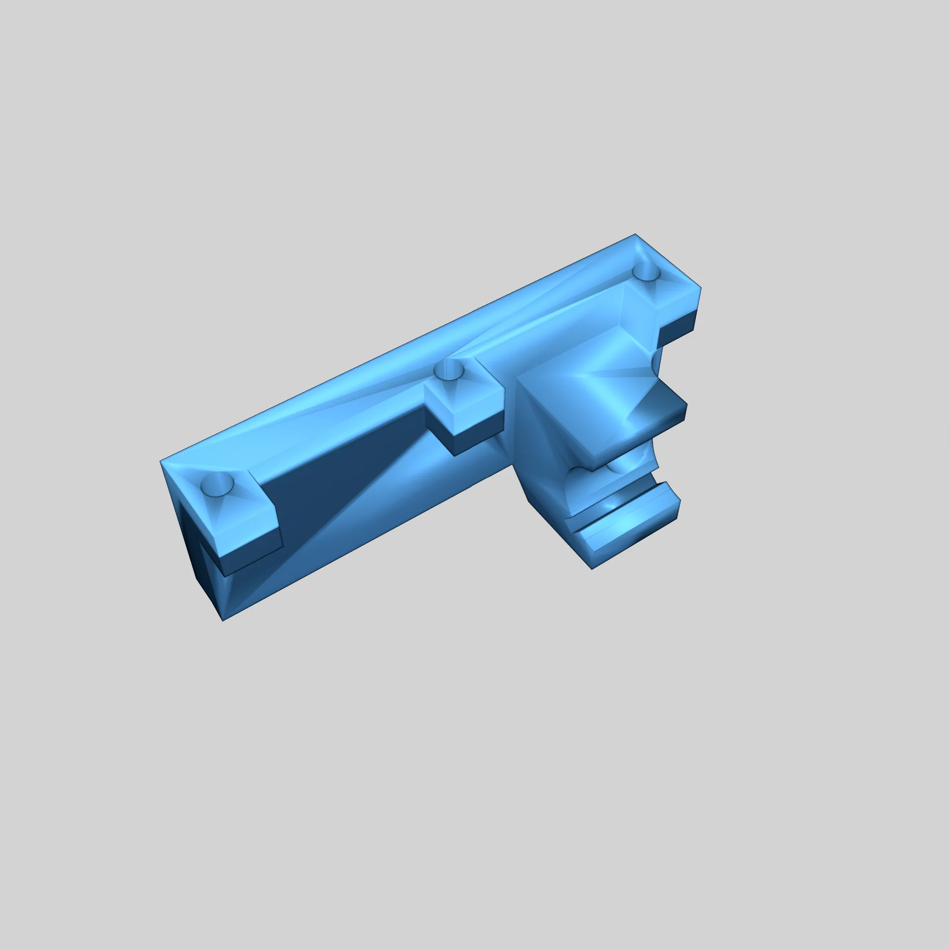 Модель Hop Unit и Feed Block для Airsoft M249 Featherweight