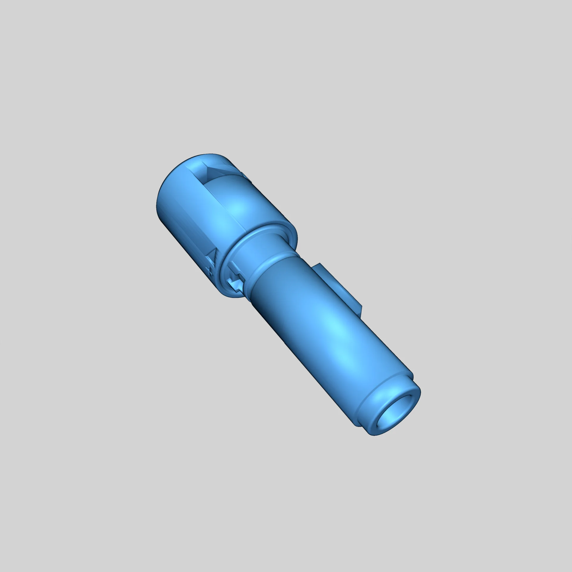 Модель Hop Unit и Feed Block для Airsoft M249 Featherweight