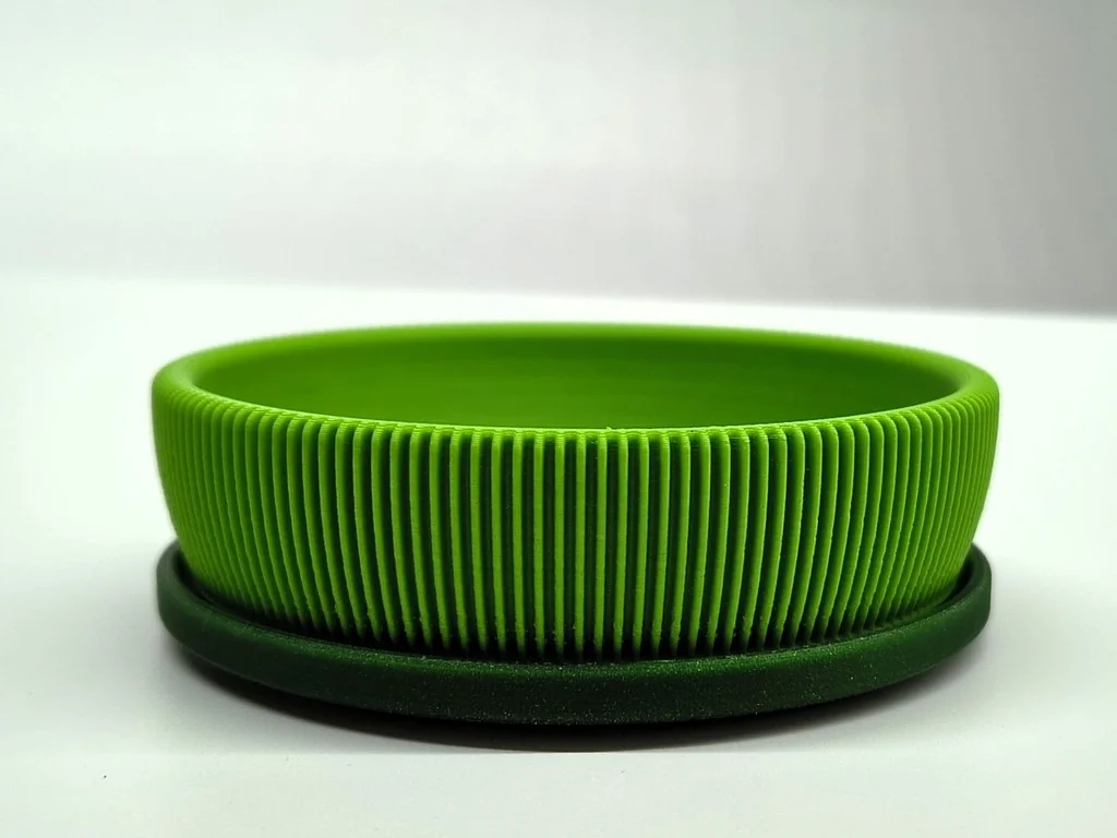 Чаша с подносом