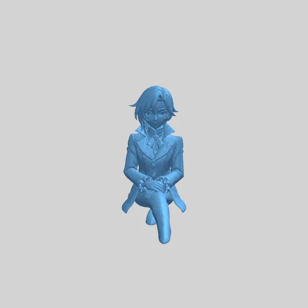 Модель Arlecchino из Genshin Impact