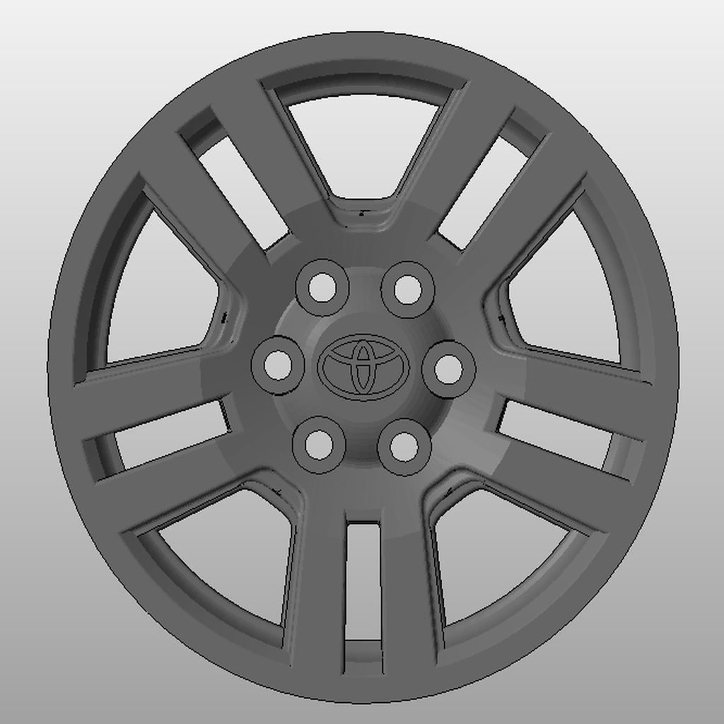 Копия колес Toyota LC