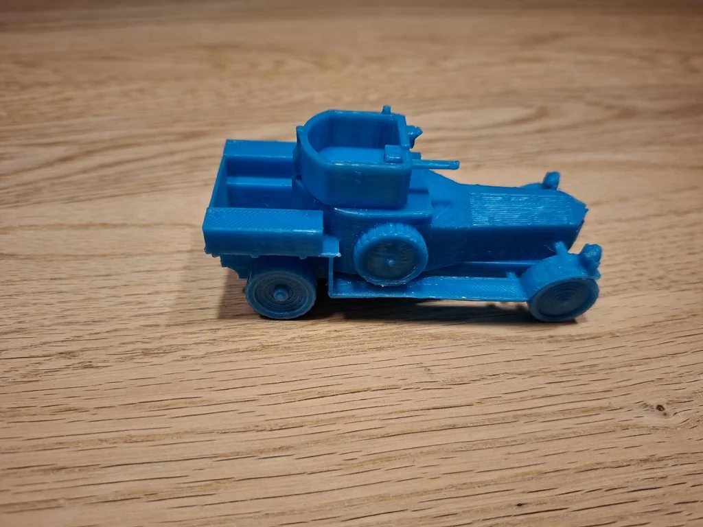 Бронированный автомобиль Rolls Royce - версия для легкой печати