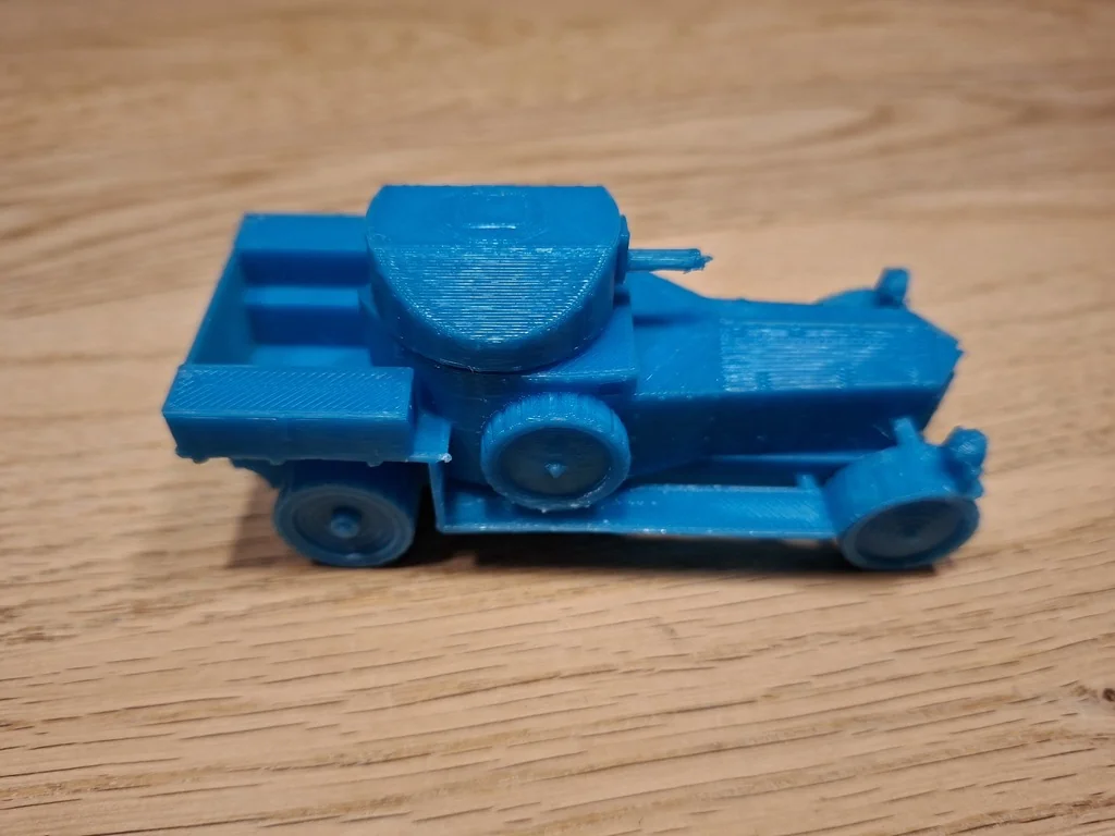 Бронированный автомобиль Rolls Royce - версия для легкой печати