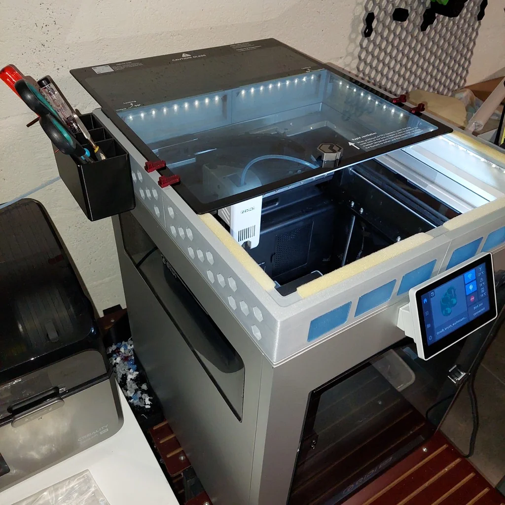 QIDI Q2 riser - LED освещение и инструменты