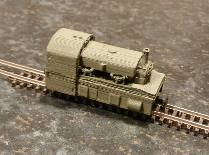 Модель локомотива OO9 009 Hunslet 'Cadfan'