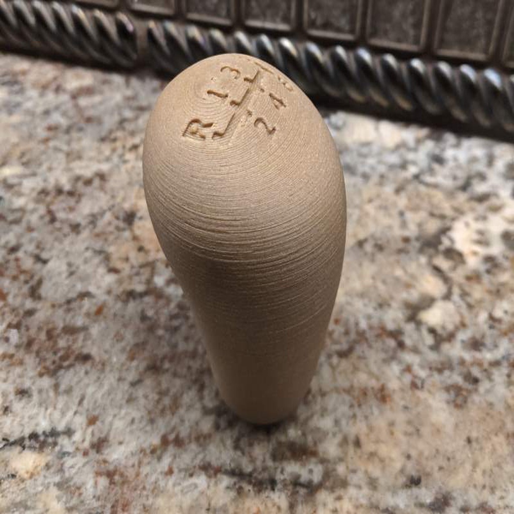 Модель 3D ручки переключения Toyota Tacoma