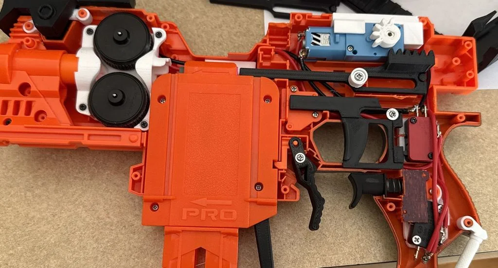 Оптимизированный автоматический полупушер (и шестерня)