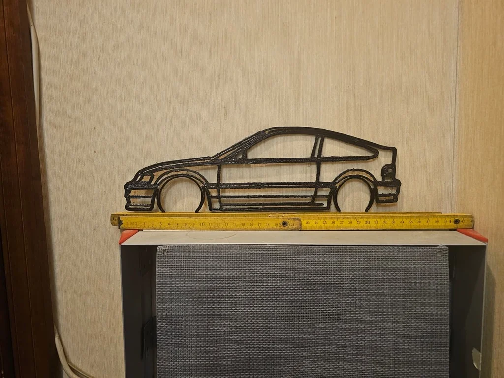 3D Wallsticker Honda CRX