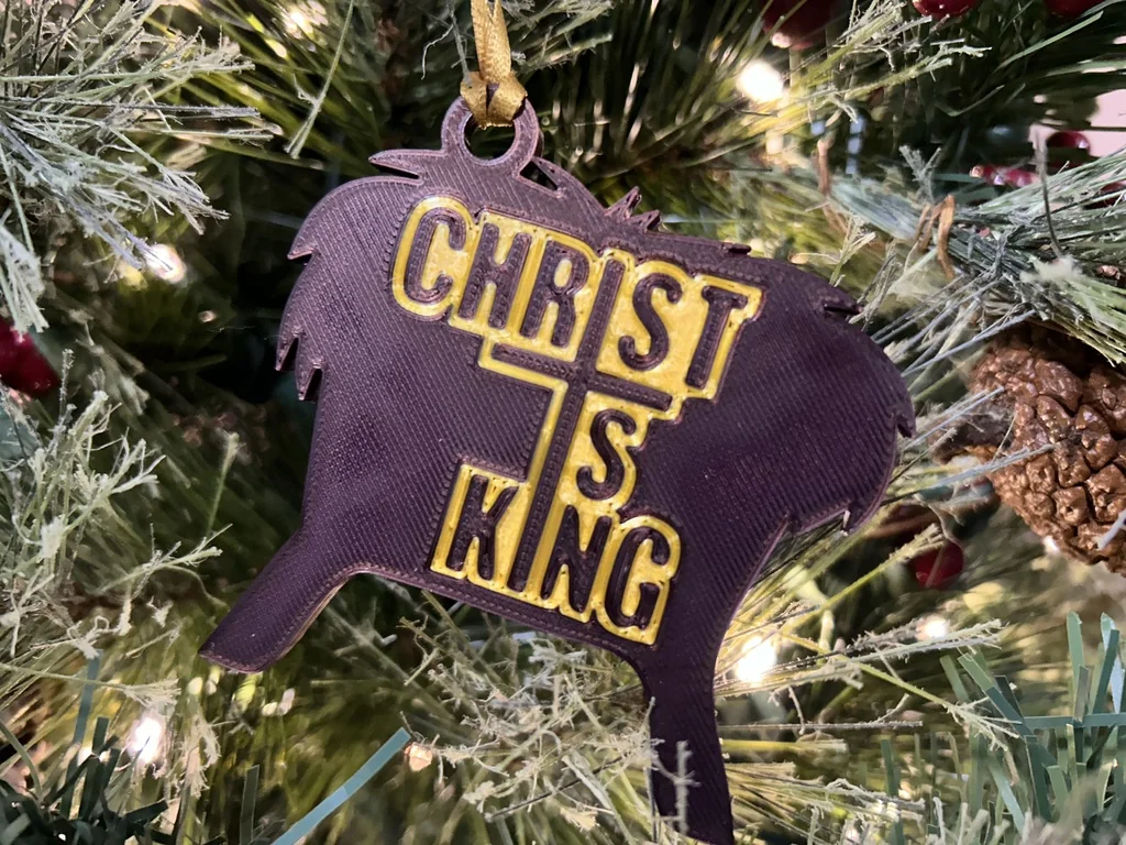 Орнамент «Христос — Царь»