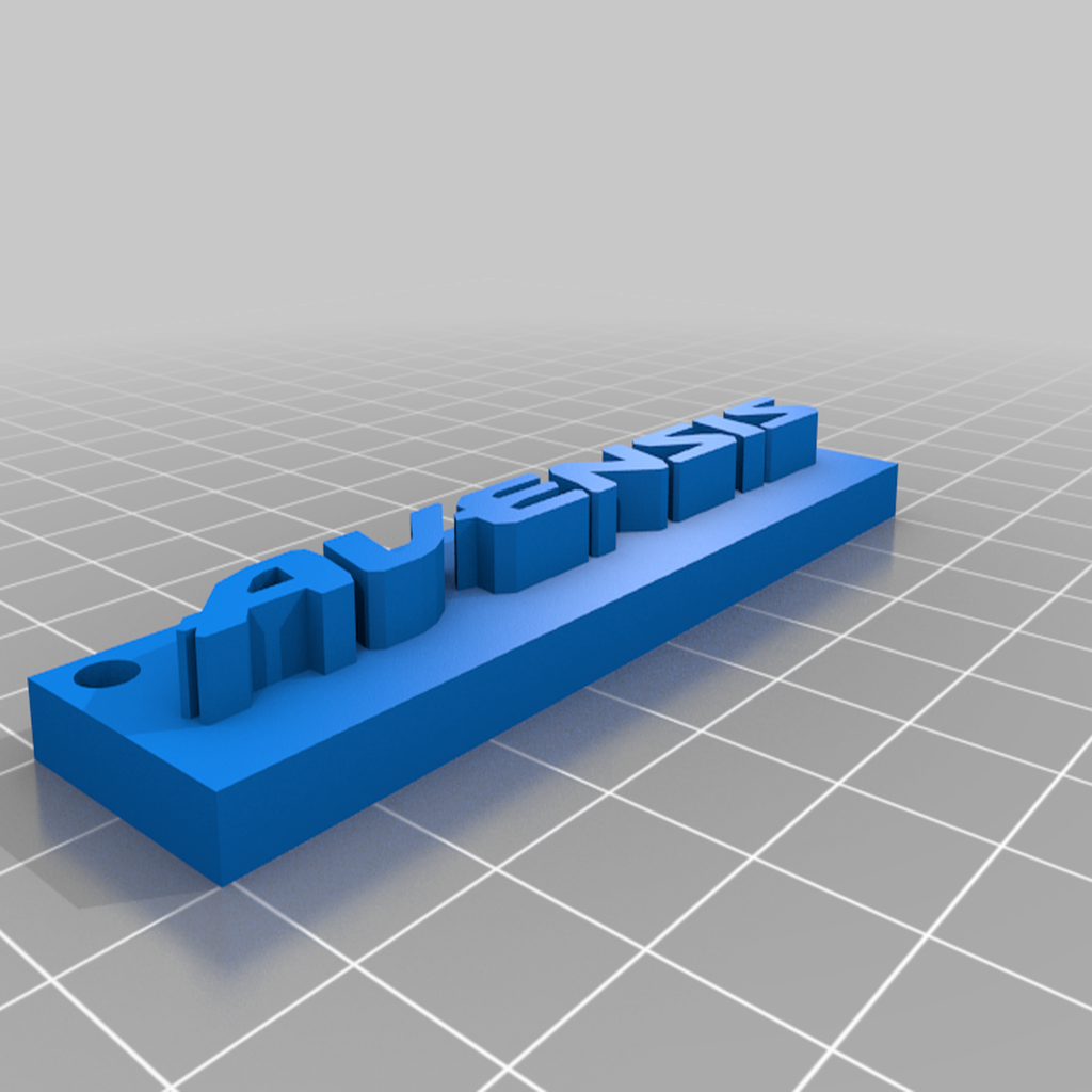 Брелок Toyota Avensis