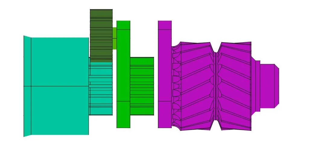 Система планетарных шестерен для Tarmo4