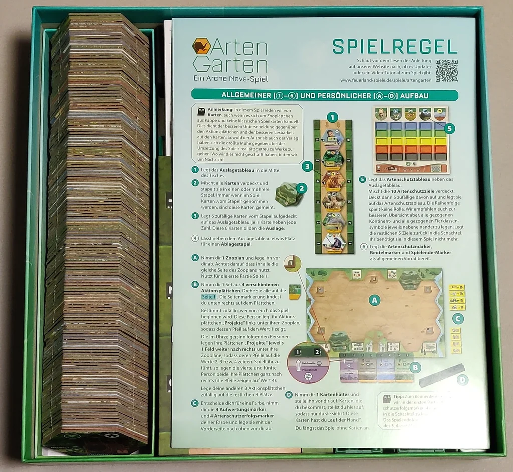 Вставка для настольной игры Sanctuary (Artengarten)