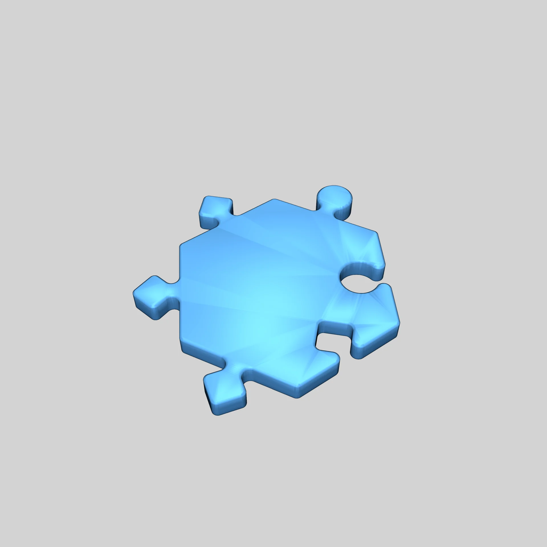 Головоломка OffPiece 7H - 7 деталей, 6 сторон