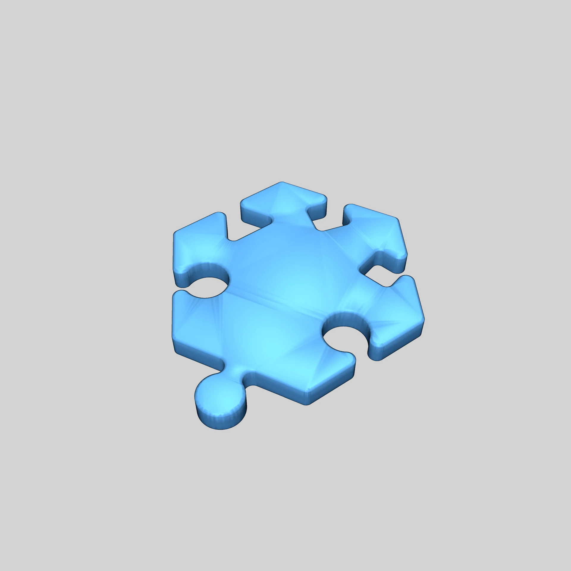 Головоломка OffPiece 7H - 7 деталей, 6 сторон