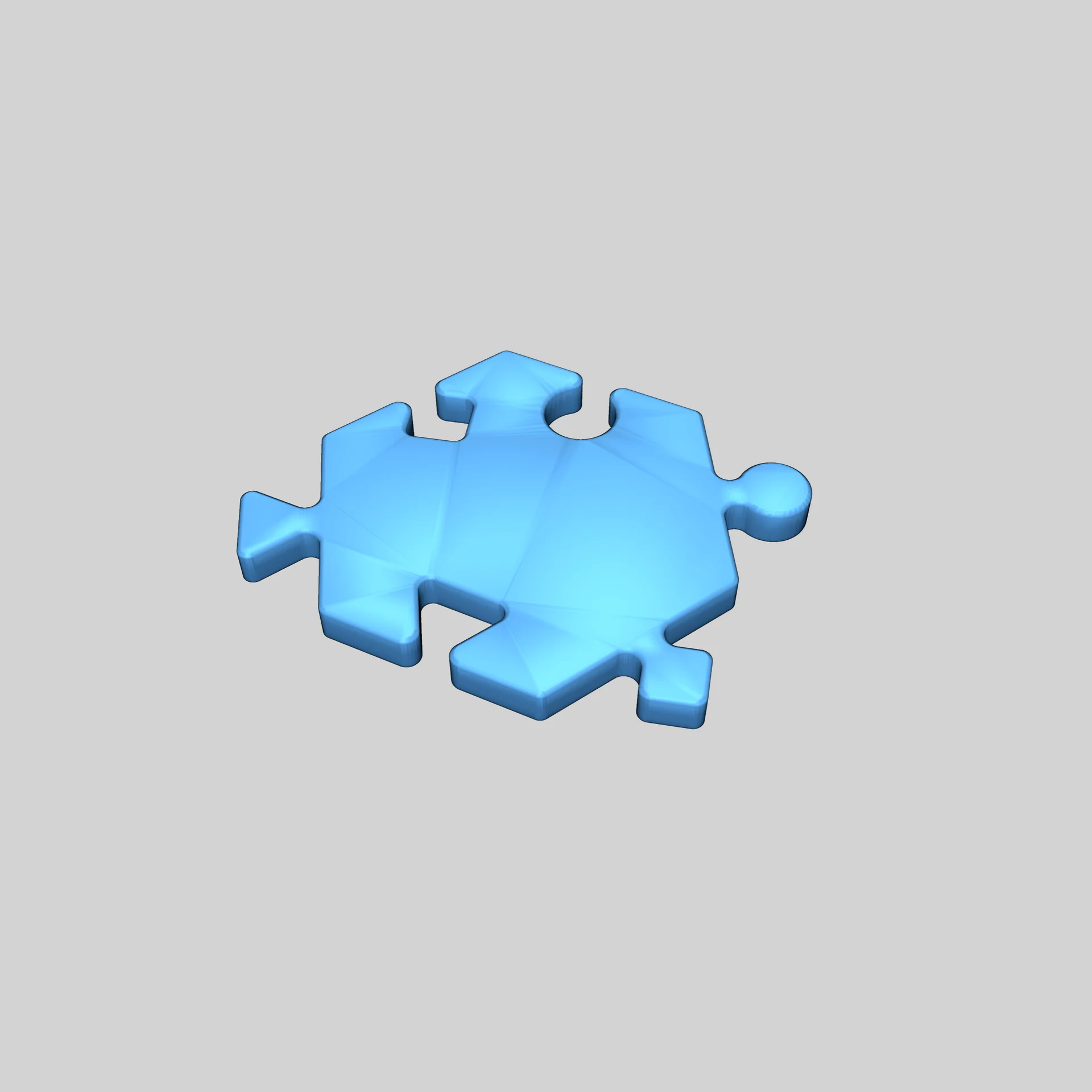 Головоломка OffPiece 7H - 7 деталей, 6 сторон