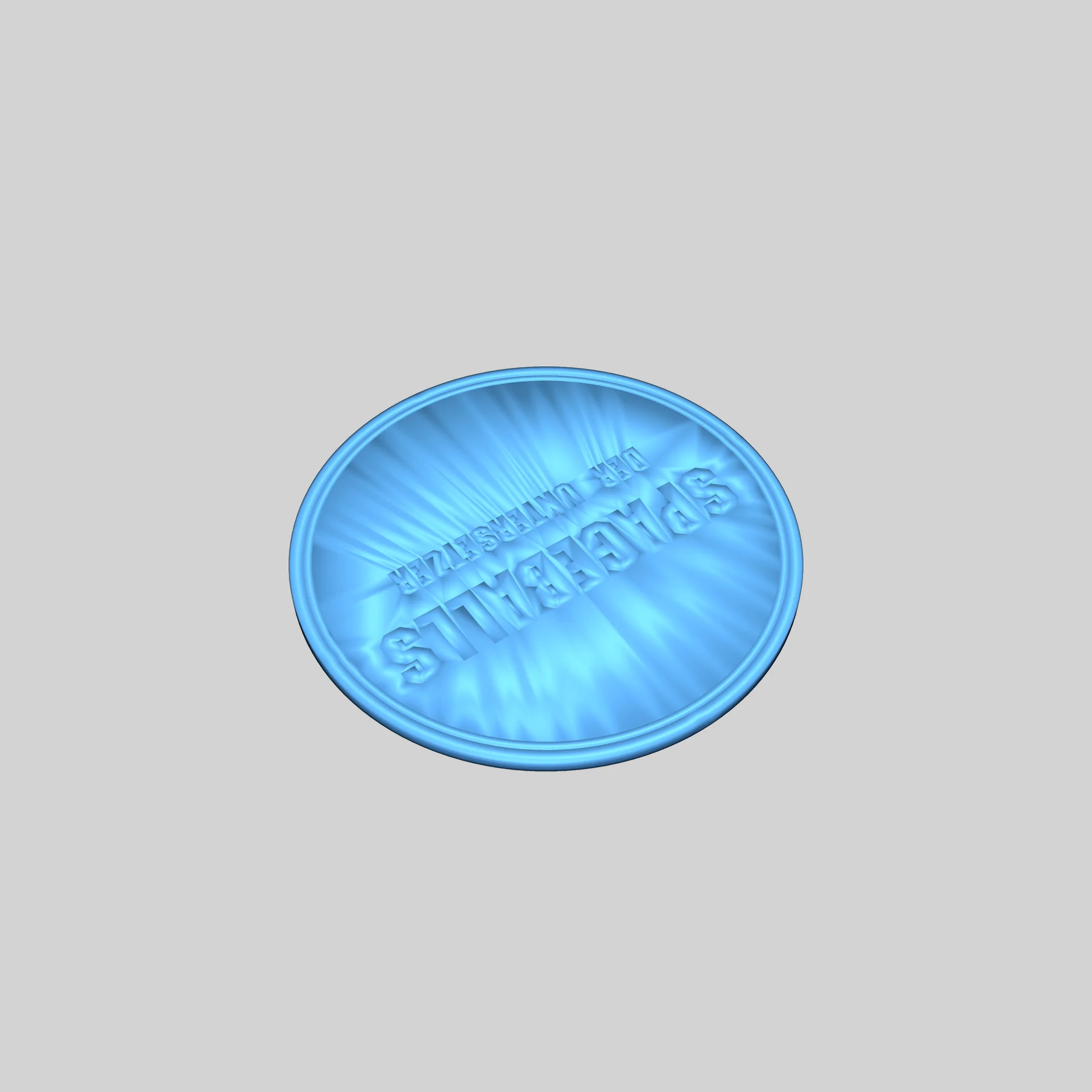 Коастер Spaceballs - Двухцветный