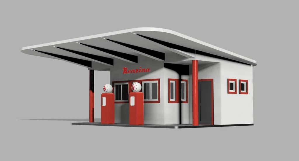 Старая насосная станция Милін