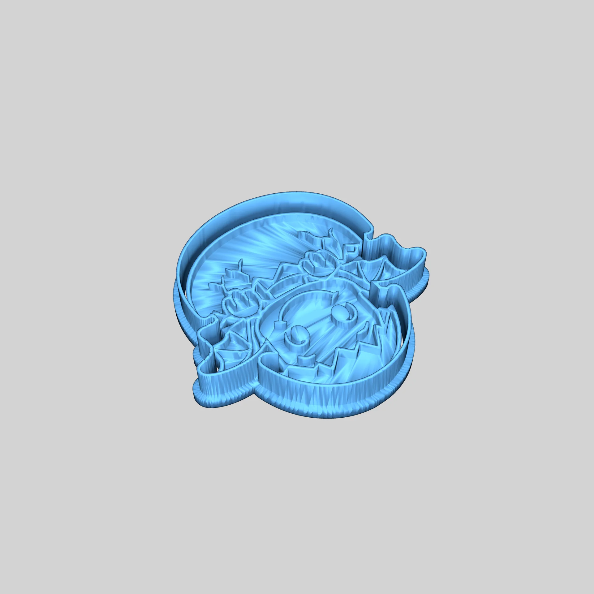 Формочка для печенья в виде дракона