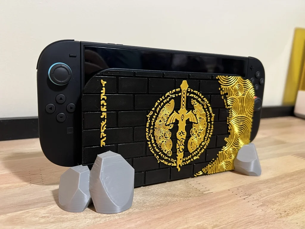 Крышка Dock для Switch 2 - Zelda Tears of the Kingdom