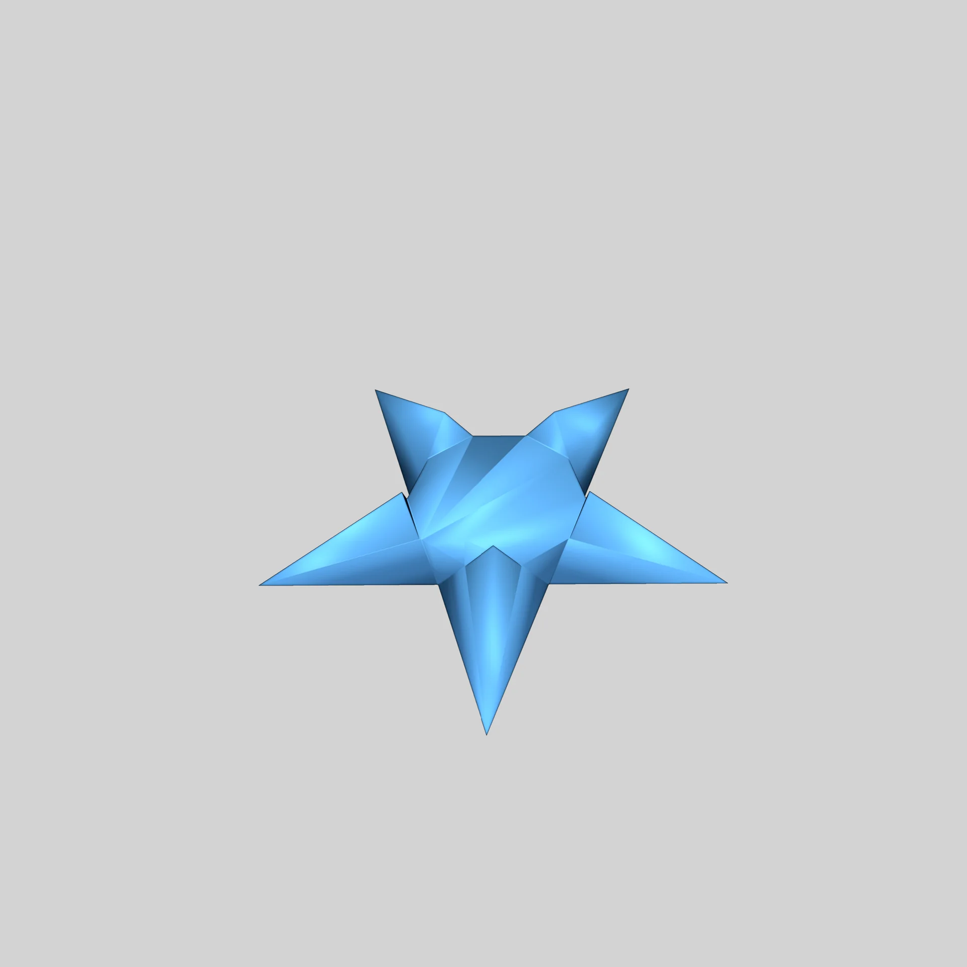 Великий Стереоедический Додекаэдр (Легкий Печатный Математический Объект)