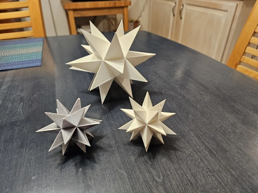 Великий Стереоедический Додекаэдр (Легкий Печатный Математический Объект)