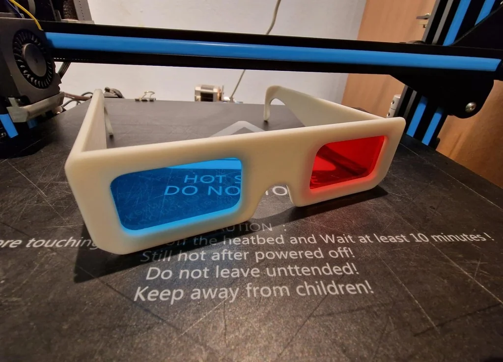 3D Очки - Синее и Красное с толщиной 3мм