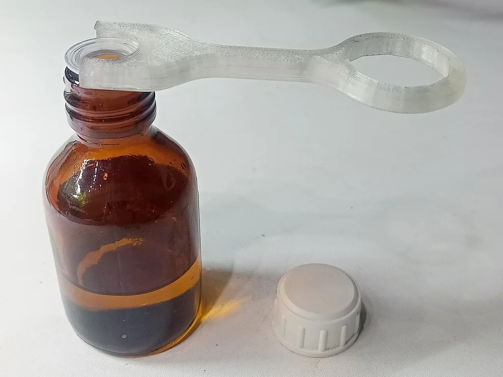 Открывалка для медицинских бутылок v1