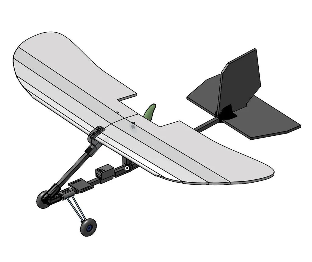 Ультралегкий радиоуправляемый самолет