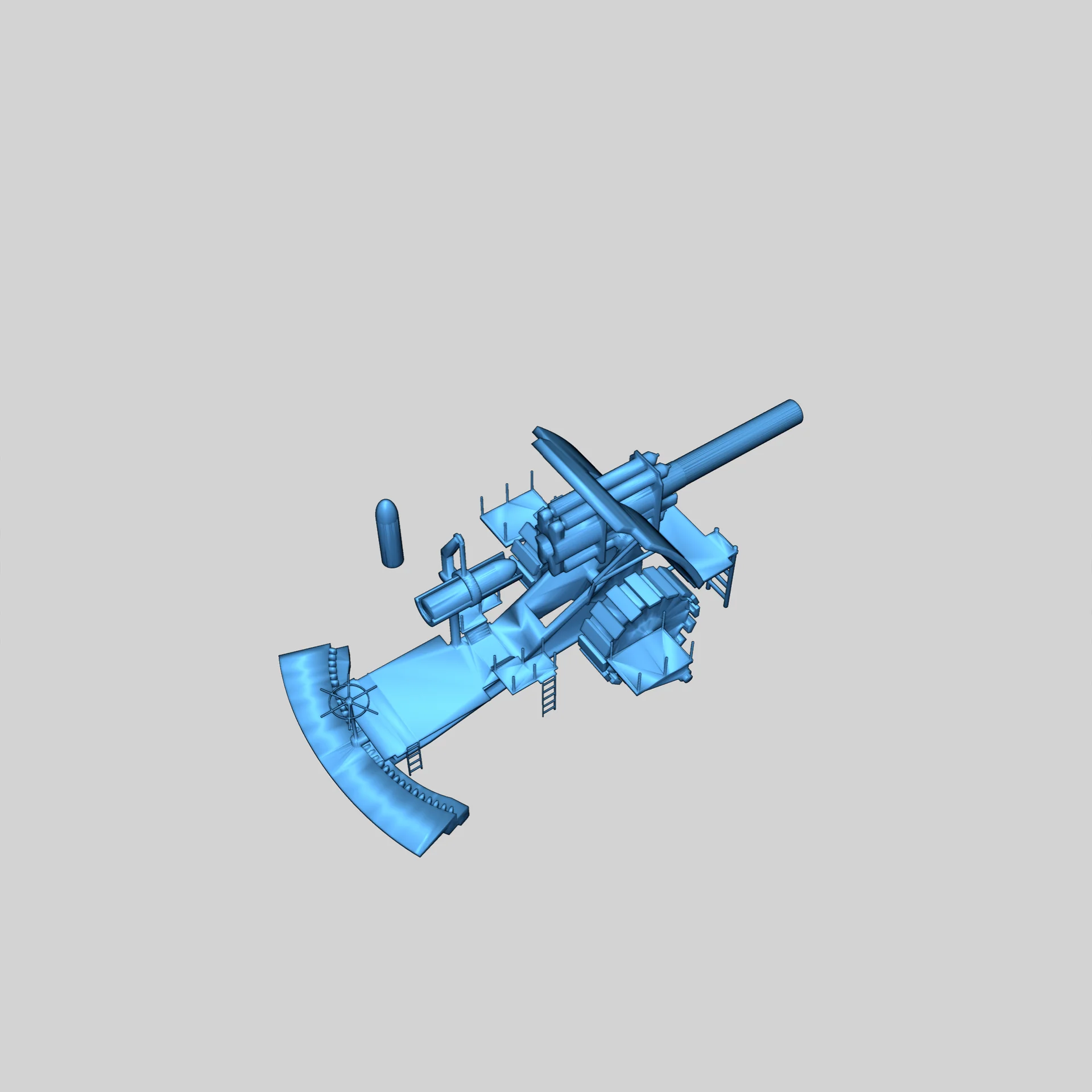 Артиллерия Big Bertha 420мм