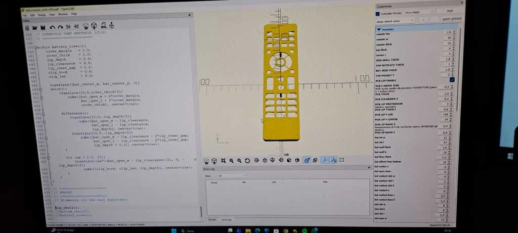 Guscio telecomando New Digital DVBT
