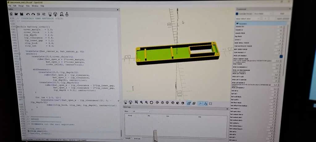 Guscio telecomando New Digital DVBT