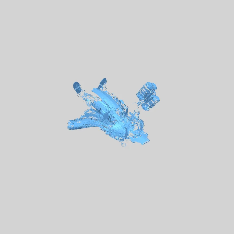 Миниатюра Ветеран Солдат в стиле Grimdark Sci-Fi