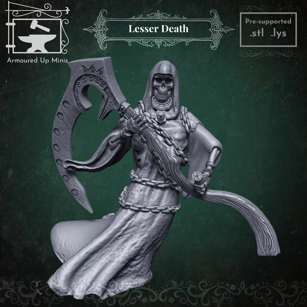 Миниатюра Lesser Death для настольных RPG