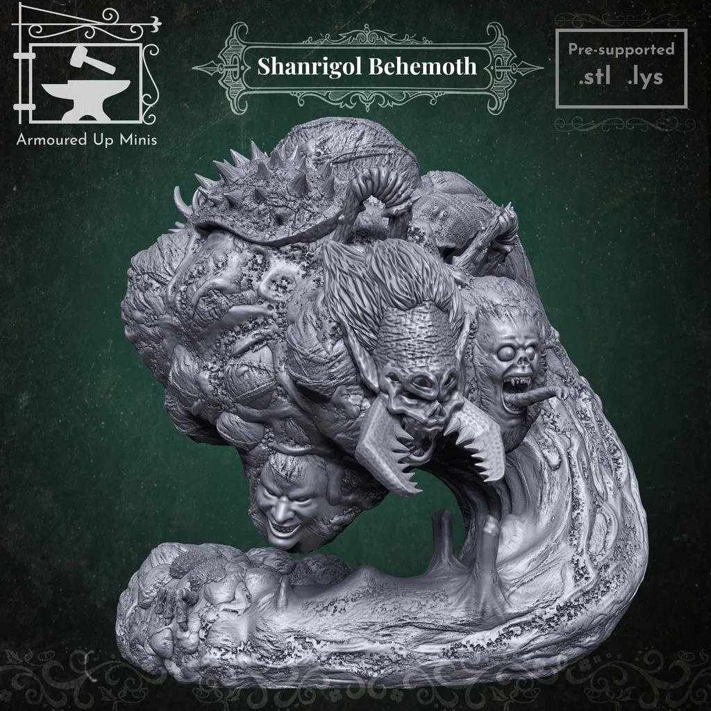 Миниатюра Shanrigol Behemoth для настольных игр