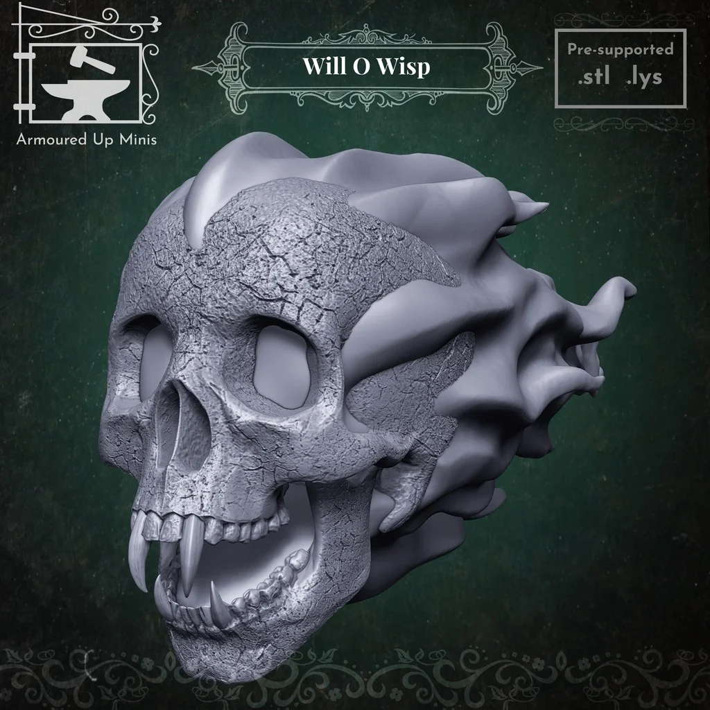 Модель Will O Wisp для настольных игр