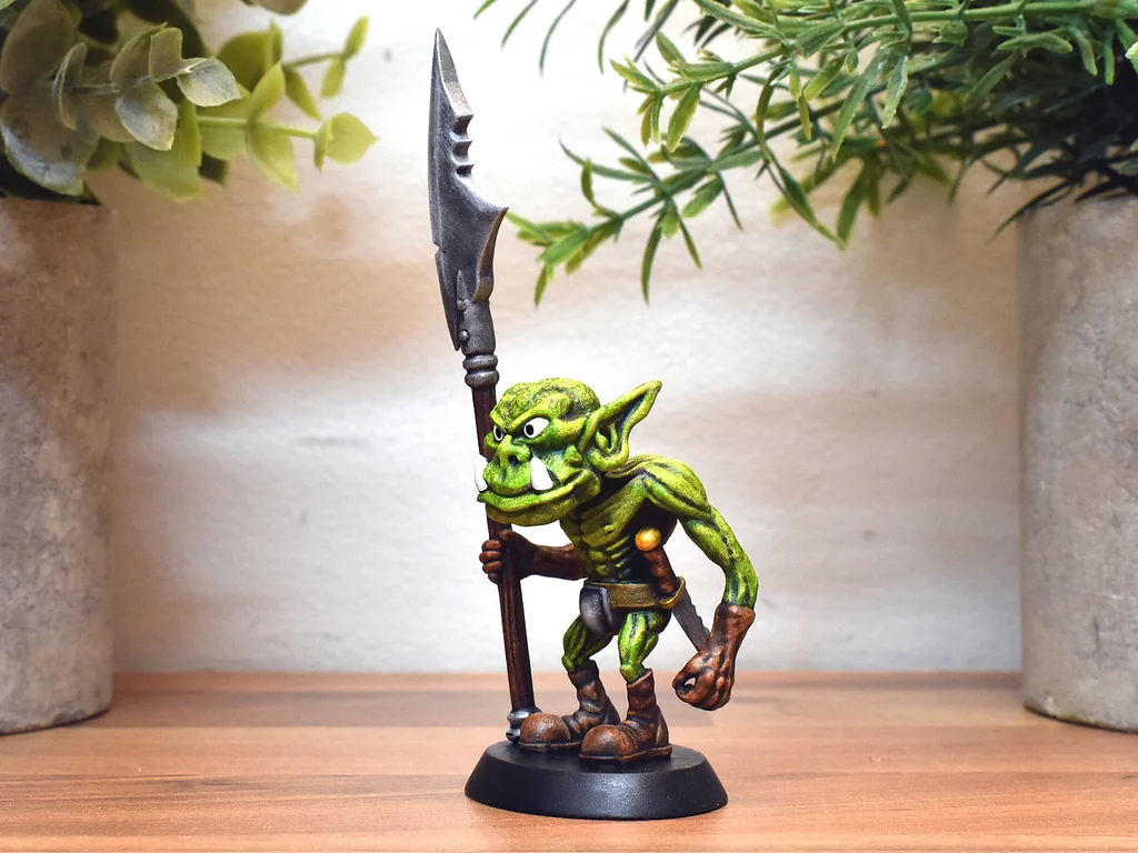 Орк - Дрегнар - Вогландский Топорщик – 28мм Миниатюра